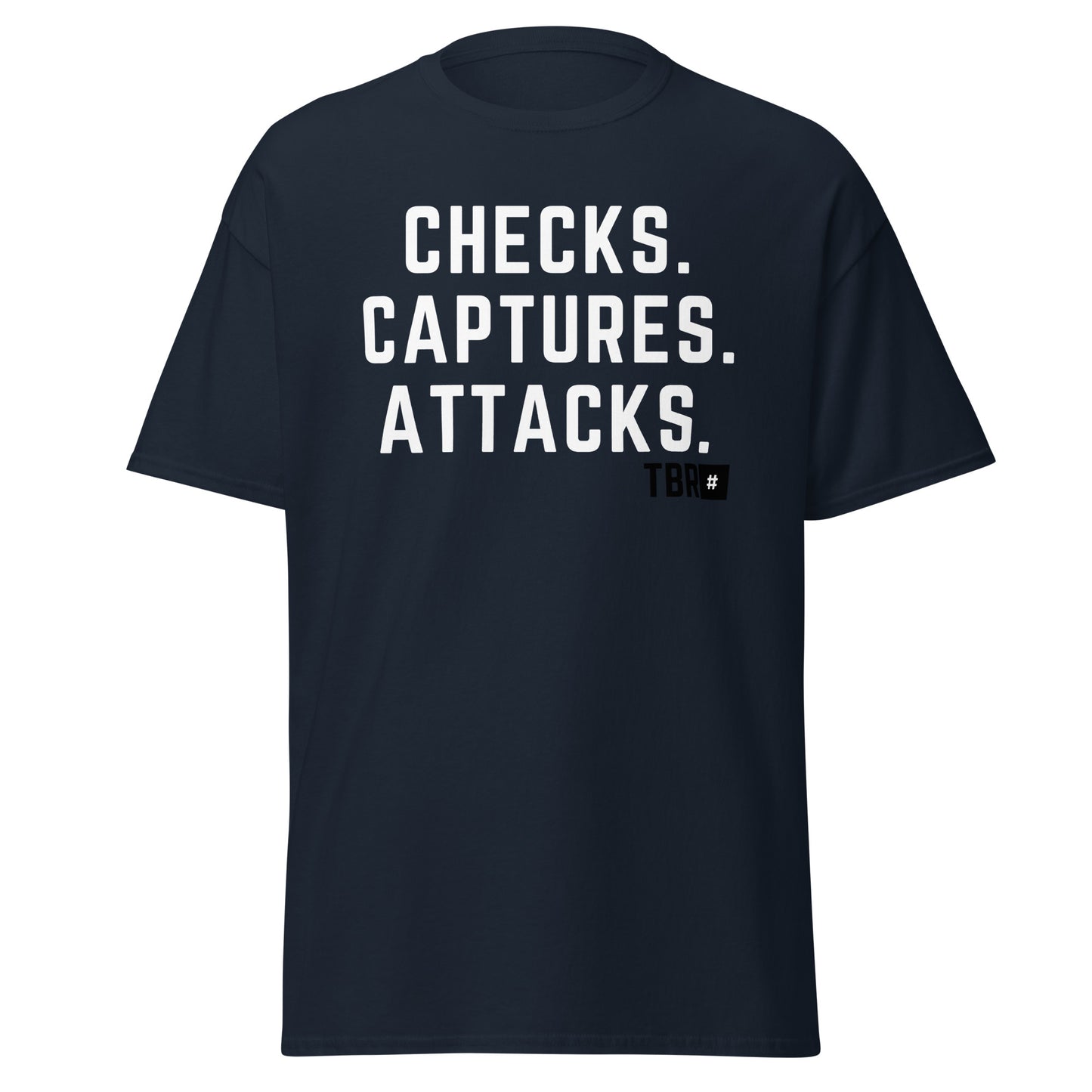 Checks Captures Attacks Tee