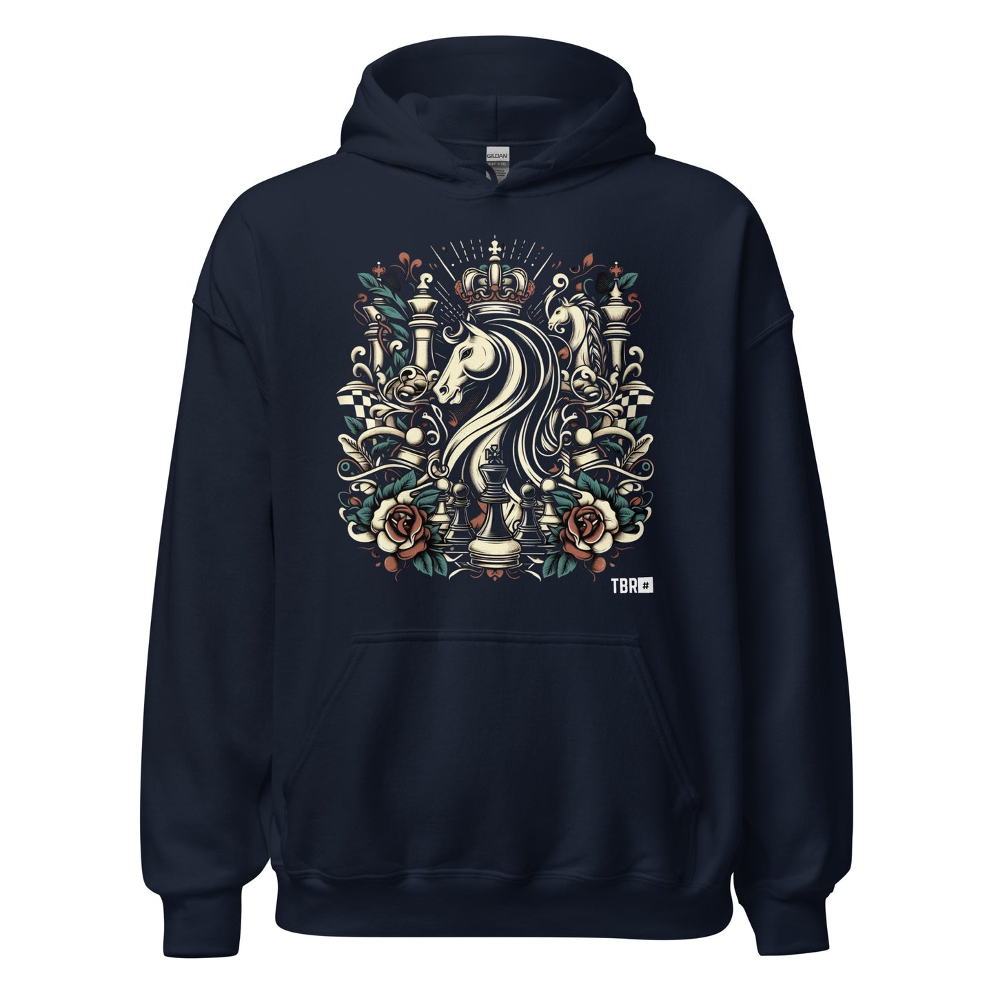 Knight Pattern Hoodie